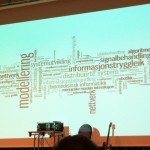Word cloud of key terms in ICT research